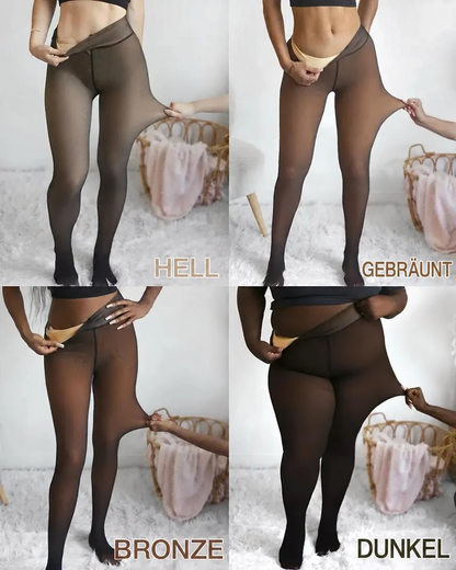 Magische Thermo-Leggings mit Fleece-Futter