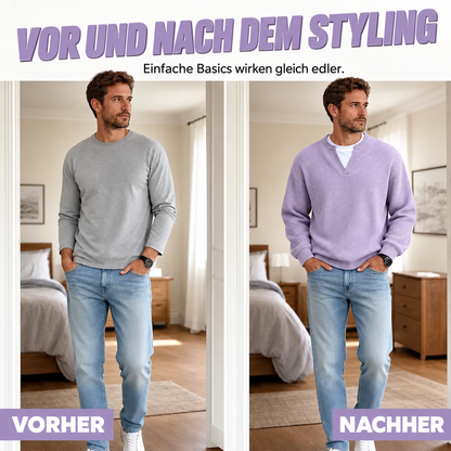 ⌛ Nur für kurze Zeit 🛍️ Mehrlagiges Komfort-Waffelshirt🛍️