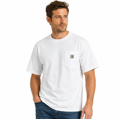 🔥CHT Men's K87 Workwear Loose Fit Heavyweight Short-Sleeve Pocket T-Shirt