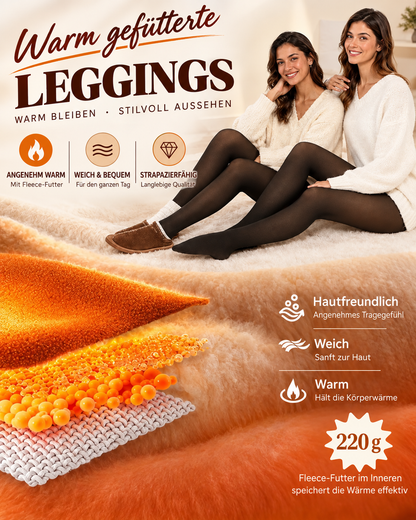 Magische Thermo-Leggings mit Fleece-Futter