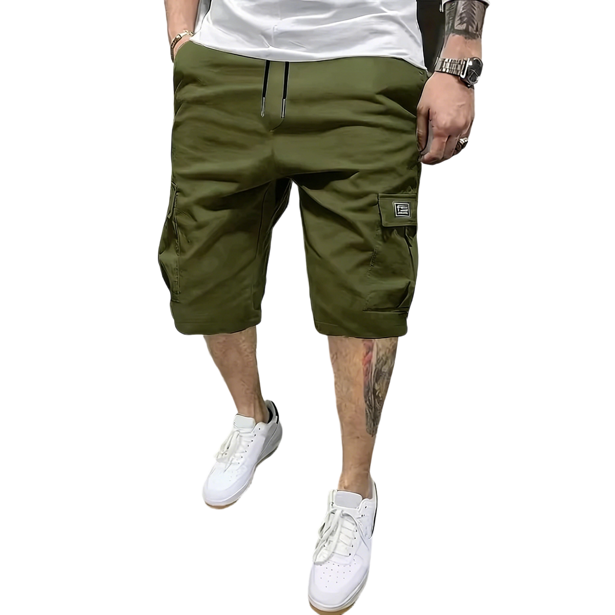 Leichte Herren-Cargo-Shorts für den Sommer