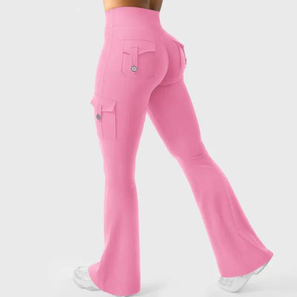 Sculpt & Flare Leggings mit hoher Taille und Taschen