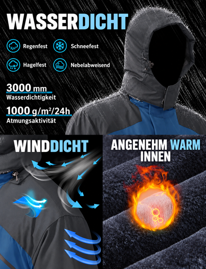 🔥 BESTSELLER | 6 STÜCK 25,99 € | Herren-Outdoorjacke mit Fleecefutter