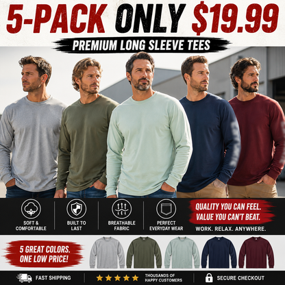 🔥CHT Men's K87 Workwear Loose Fit Heavyweight Short-Sleeve Pocket T-Shirt