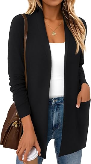 Cardigan für Damen, leichte Cardigans, Herbstmode-Outfits