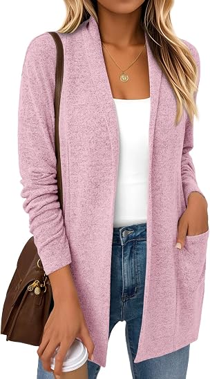 Cardigan für Damen, leichte Cardigans, Herbstmode-Outfits