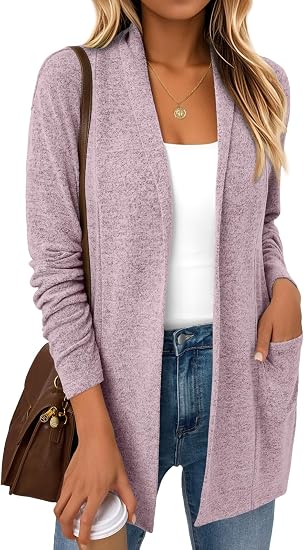 Cardigan für Damen, leichte Cardigans, Herbstmode-Outfits