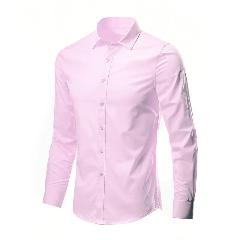 Men’s Essential Non-Iron Shirt -- Stay Sharp All Day.