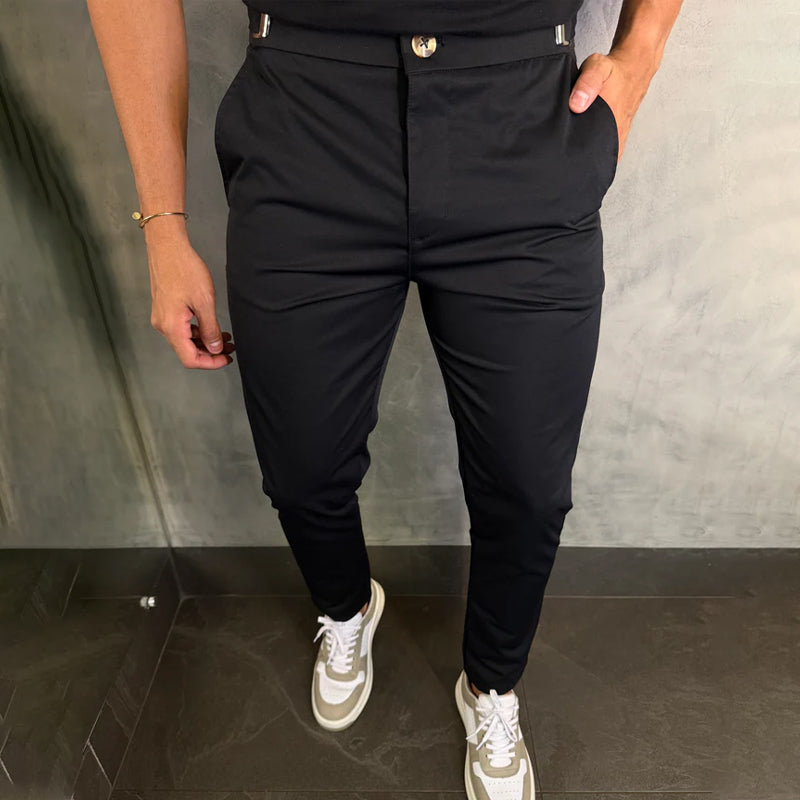 Stretchhose im Slim Fit für Herren