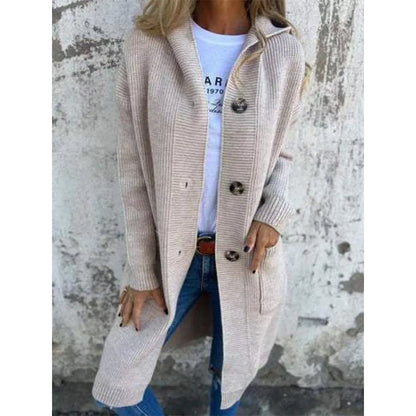Damen-Strickjacke mit Knopfleiste