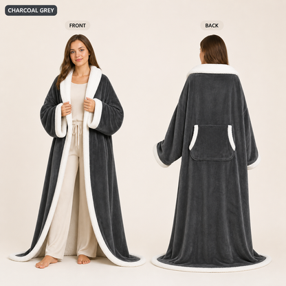 Wearable Heated Blanket Hoodie