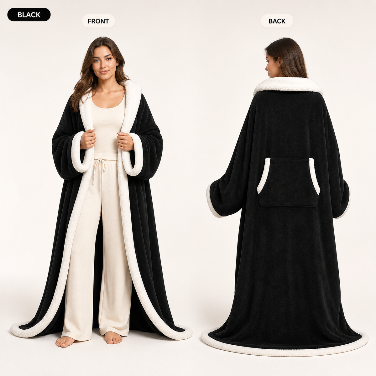 Wearable Heated Blanket Hoodie