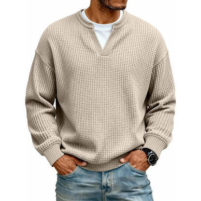 ⌛ Nur für kurze Zeit 🛍️ Mehrlagiges Komfort-Waffelshirt🛍️