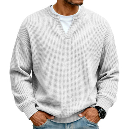 ⌛ Nur für kurze Zeit 🛍️ Mehrlagiges Komfort-Waffelshirt🛍️