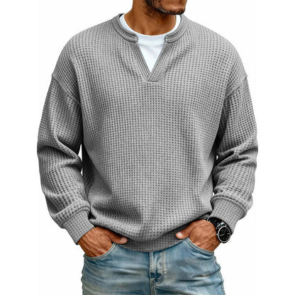 ⌛ Nur für kurze Zeit 🛍️ Mehrlagiges Komfort-Waffelshirt🛍️
