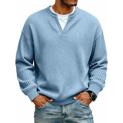 ⌛ Nur für kurze Zeit 🛍️ Mehrlagiges Komfort-Waffelshirt🛍️