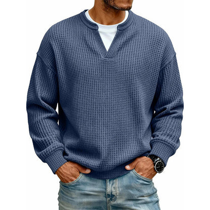 ⌛ Nur für kurze Zeit 🛍️ Mehrlagiges Komfort-Waffelshirt🛍️