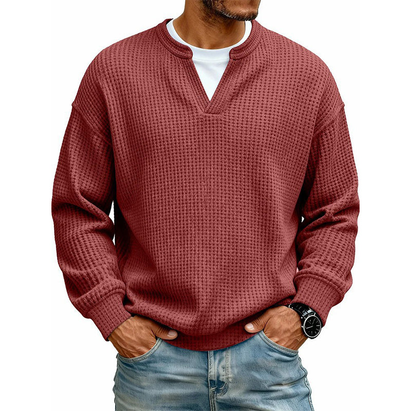 ⌛ Nur für kurze Zeit 🛍️ Mehrlagiges Komfort-Waffelshirt🛍️